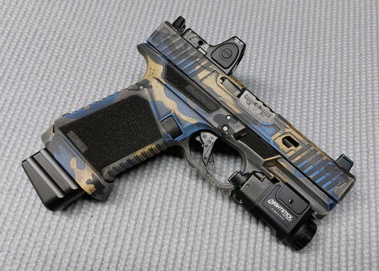 Multi Camo High Heat Vinyl Stencil Kit - 1x 5"x8" Sheets Durable, Easy to Use, and Heat Resistant, Avery Stencil Vinyl, Cerakote Stencil