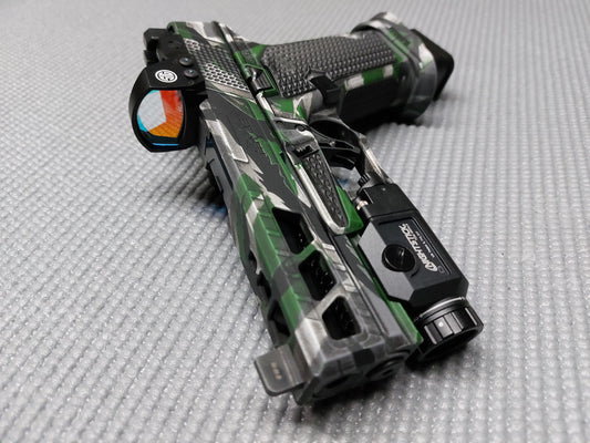 Tiger Stripes High Heat Vinyl Stencil Kit - 2x 11"x6" Sheets Durable Easy to Use and Heat Resistant, Avery Stencil Vinyl, Cerakote Stencil