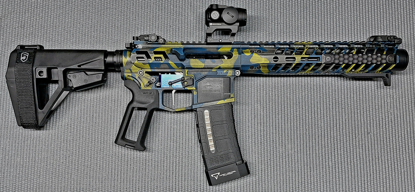 Multi Camo High Heat Vinyl Stencil Kit - 3x 11"x6" Sheets Durable, Easy to Use, and Heat Resistant, Avery Stencil Vinyl, Cerakote Stencil