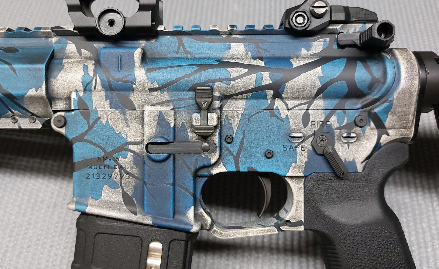 Predator Camo High Heat Vinyl Stencil Kit - 2x 11"x6" Sheets Durable, Easy to Use, and Heat Resistant, Avery Stencil Vinyl, Cerakote Stencil