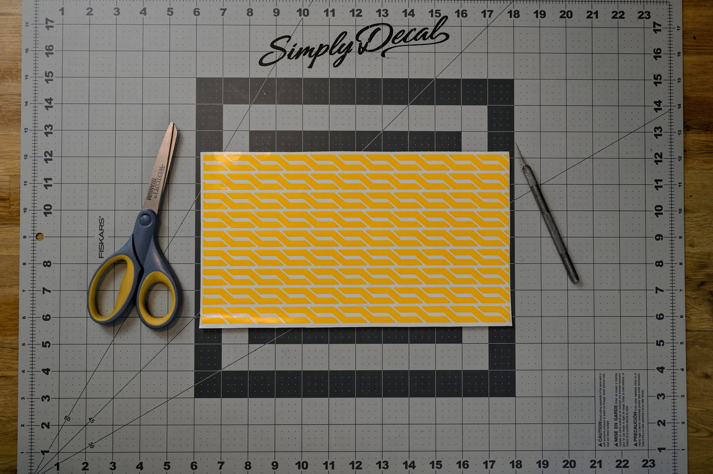 Celtic Braids High Heat Vinyl Stencil Kit - 1x 11"x6" Sheets Durable, Easy to Use, and Heat Resistant, Avery Stencil Vinyl, Cerakote Stencil