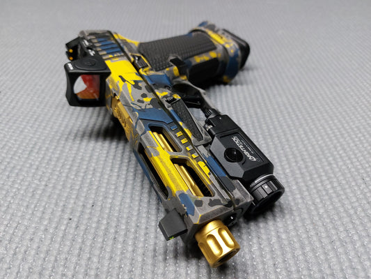 Paint Blood Splatter High Heat Vinyl Stencil Kit - 2x 11"x6" Sheets Durable Easy to Use and Heat Resistant, Avery Vinyl, Cerakote Stencil