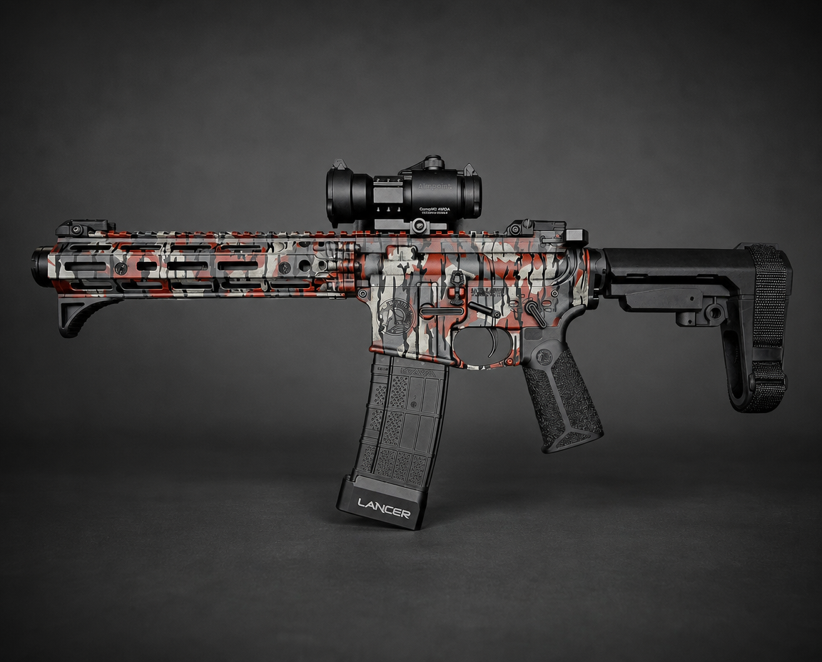 Swampland Camo Stencil Kit — High-Heat Vinyl