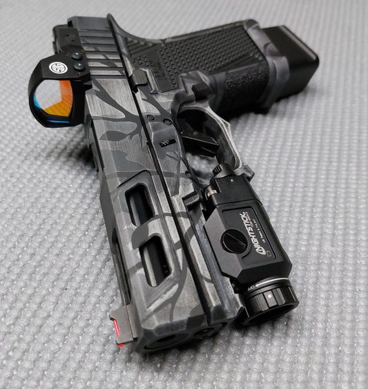 Predator Camo High Heat Vinyl Stencil Kit - 2x 11"x6" Sheets Durable, Easy to Use, and Heat Resistant, Avery Stencil Vinyl, Cerakote Stencil